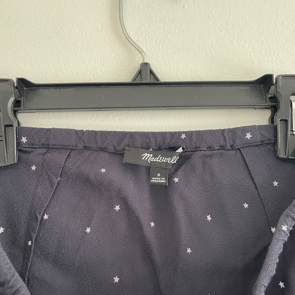 Madewell Drawstring Mini Slip Skirt Night Stars - Picture 4 of 4